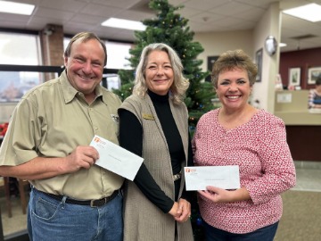 Jeans Day Money Donation to Sevier Food Ministries & Teen Christmas